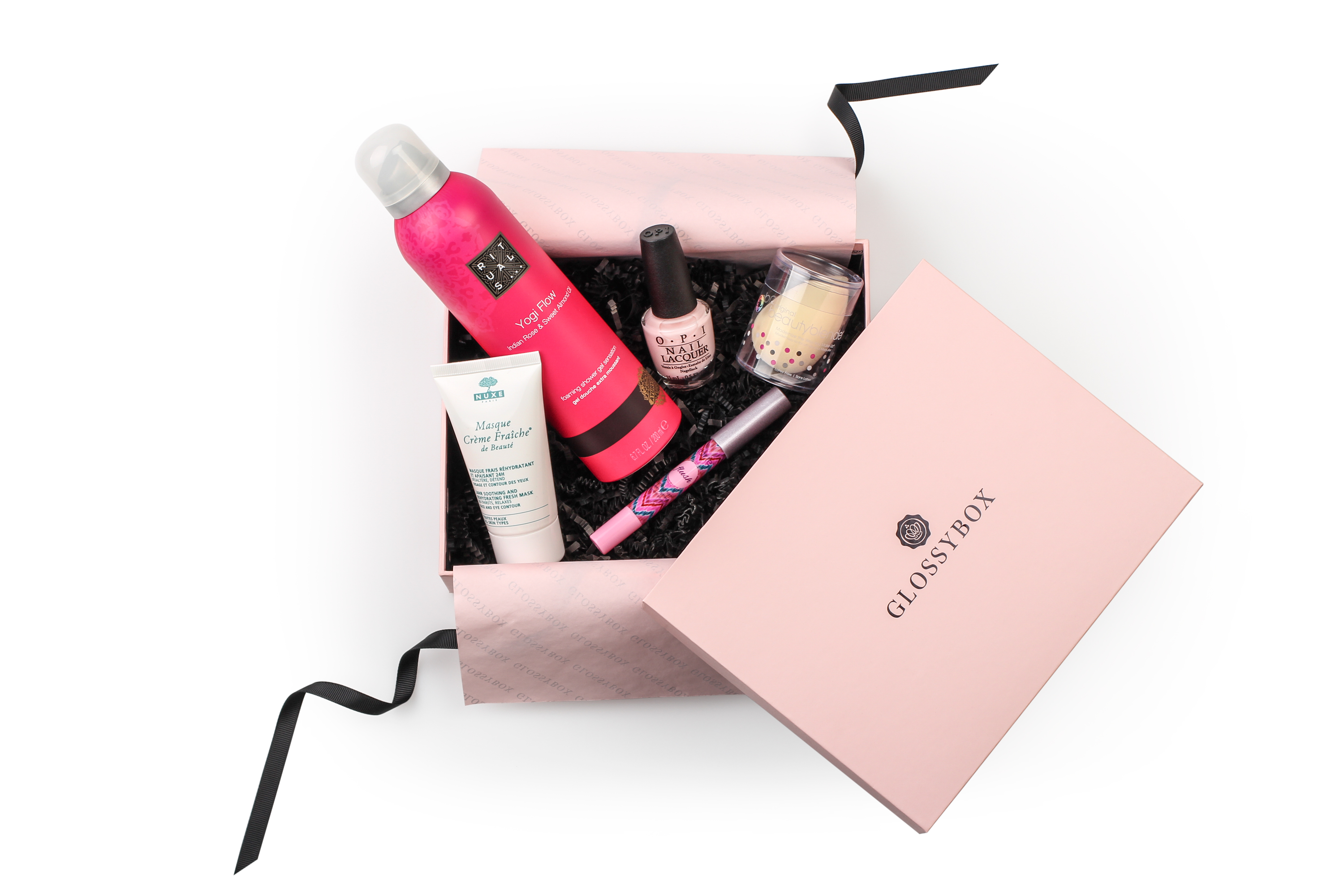 The classic pink GLOSSYBOX