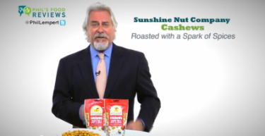 Phil Lempert's Pick of the Week: Sunshine Nut Company Cashews Roasted with a Spark of Spices