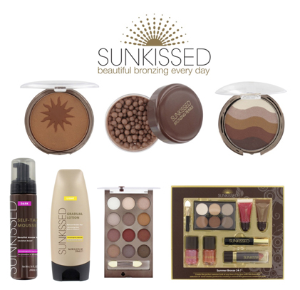 Sunkissed Affordable luxurious self-bronzing cosmetics by Sheralven Enterprises Ltd.