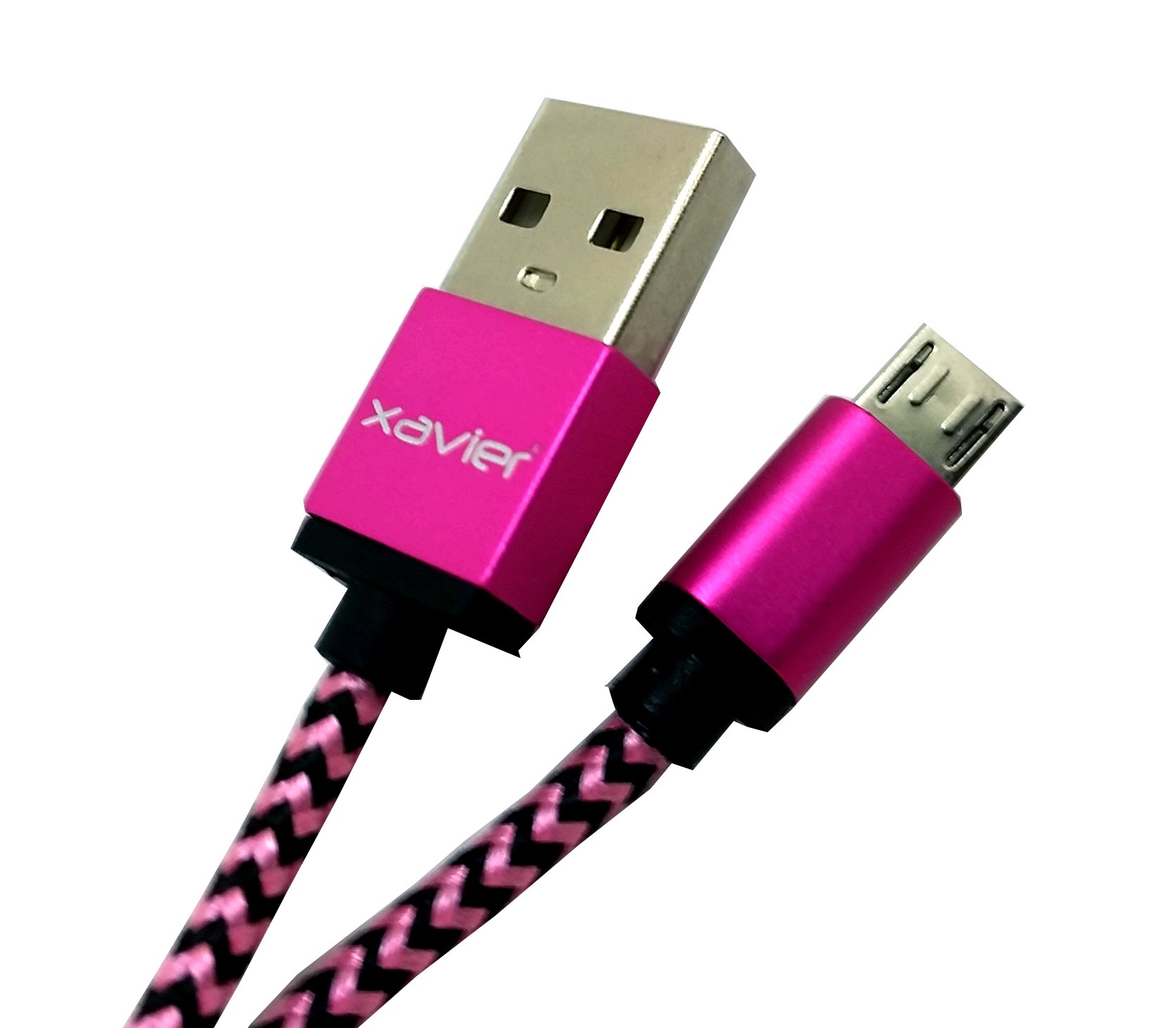 New Braided Lightning & Micro USB with Metal ends by Professional Cable