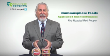Phil Lempert's Pick of the Week for September 25 is Hummusphere Foods Applewood Smoked Hummus Fire Roasted Red Pepper