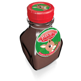Rudolph the Red Nosed Reindeer Milk Jar Cookies & Cream Cocoa by McSteven's, inc.