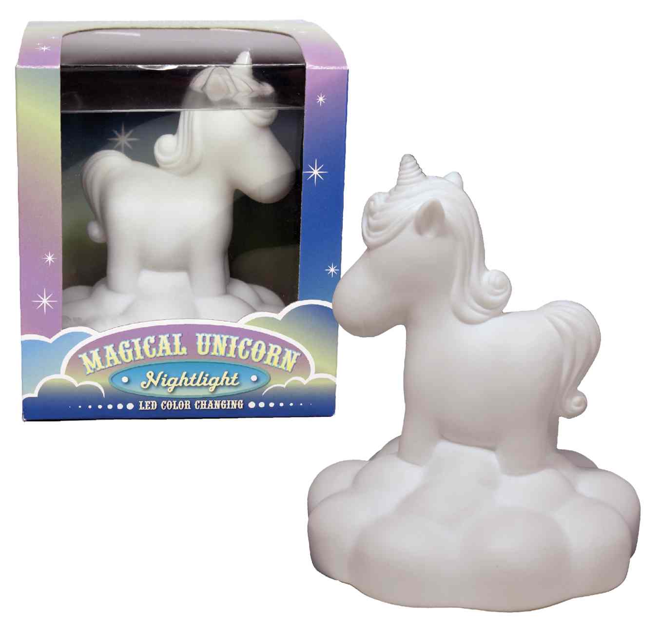 Unicorn Night Light LED White and Color Changing by Streamline, Inc.