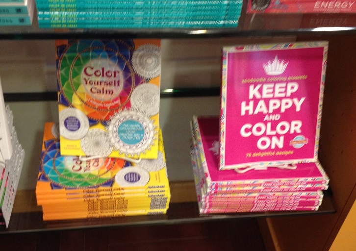Many adult coloring books focus on delivering relaxation or stress reduction to the user.