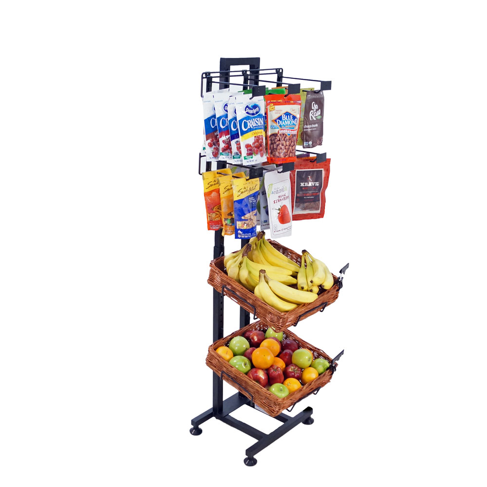 Check out this Healthy U display with many options by Mobile Merchandisers