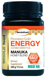 7.5 times the energy of a high caffeine energy drink by ManukaGuard