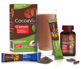 CocoaVia® daily cocoa extract supplement by Mars Symbioscience
