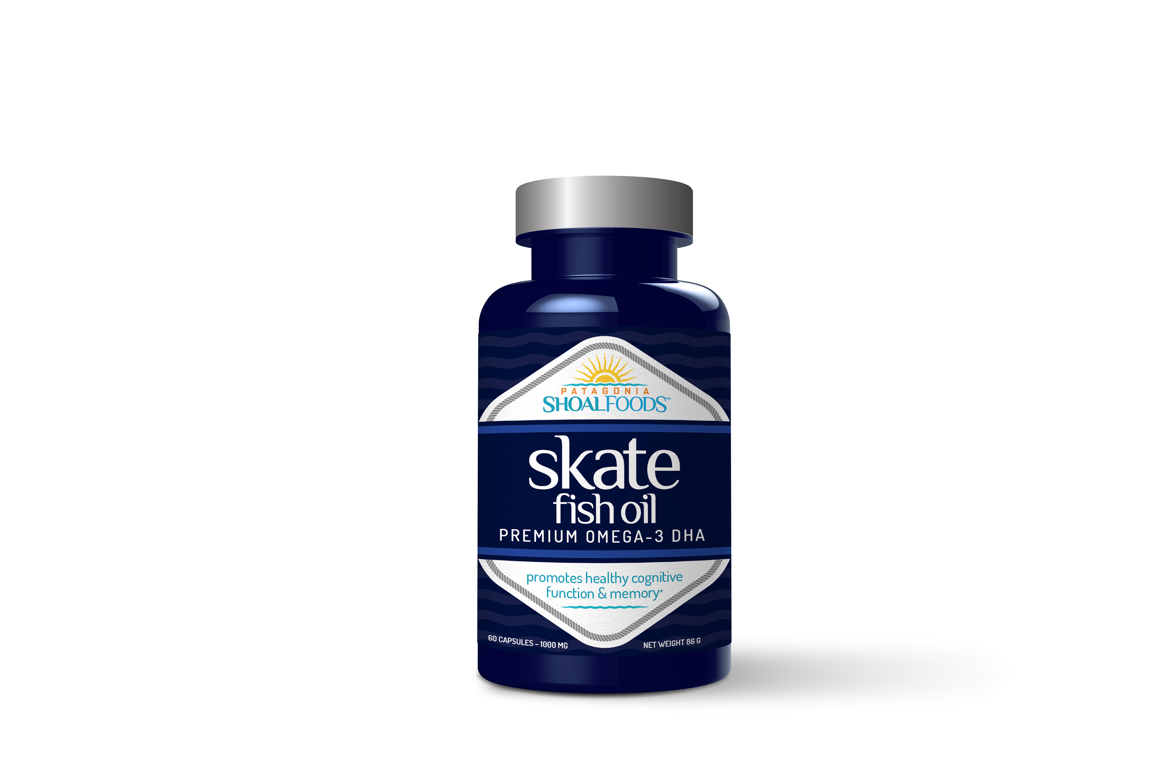 Skate Oil, higher in brain healthy DHA by ShoalFoods™