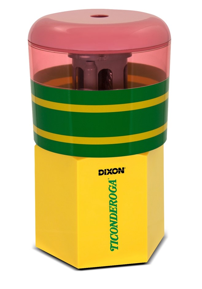 Ticonderoga Sharpener sharpens multiple pencil sizes by Dixon