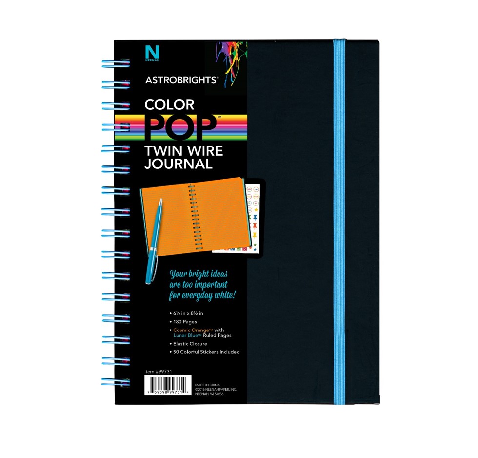 Astrobrights® Twin Wire Journal, from Neenah Paper
