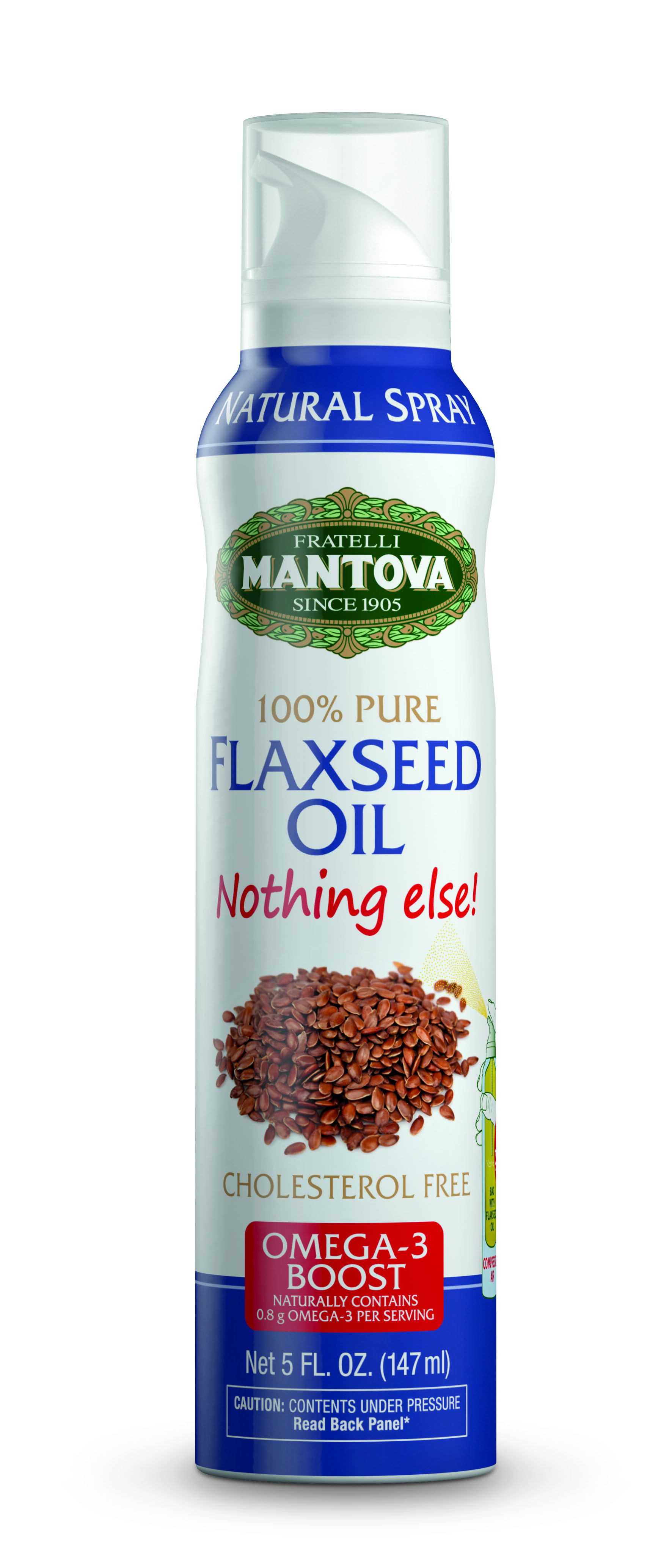 Flaxseed oil is a natural source of Omega-3 by Fine Italian Food