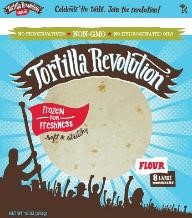 Non-GMO, all-natural, preservative-free tortillas by Fresca Mexican Foods