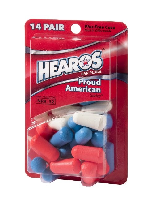 Show your American Pride with HEAROS.  USA Made Quality by DAP