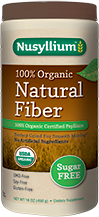 Introducing NuSyllium 100% USDA certified Organic fiber by LifeLabs Health