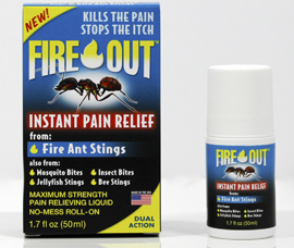 Fire Out® Pain Relieving Liquid Roll-On by Randob Laboratories Ltd
