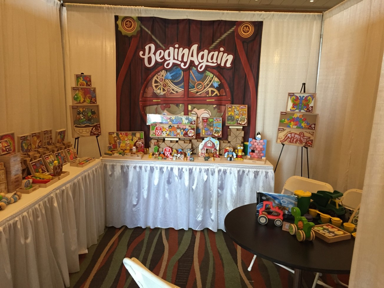 Specialty Toy EPPS: BeginAgain had great product displays to offer buyers.