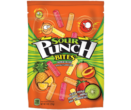 Introducing NEW Sour Punch Tropical Bites! by American Licorice Company