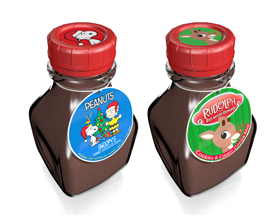 McSteven’s Licensed Cocoa Milk Jars: Snoopy & Rudolph