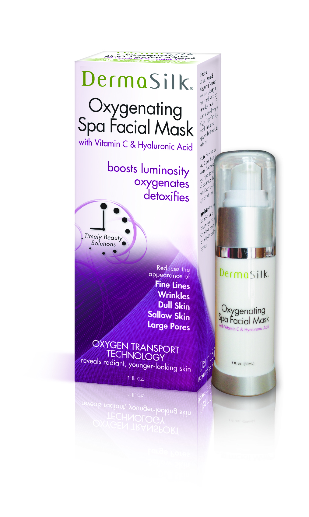 DermaSilk Oxygenating Spa Facial Mask