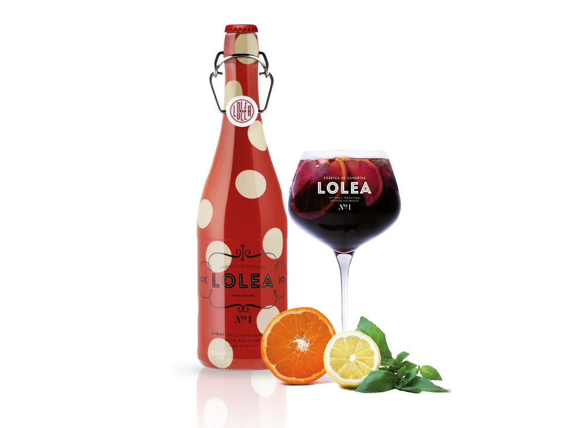 Sangria Lolea Frizzante All Natural from Spain by Bodega & Company