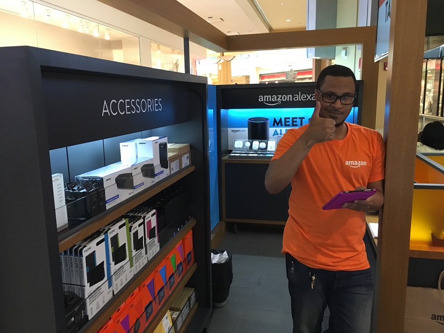 Every associate at the Amazon shop was knowledgeable and engaging -- and a power user of Amazon products