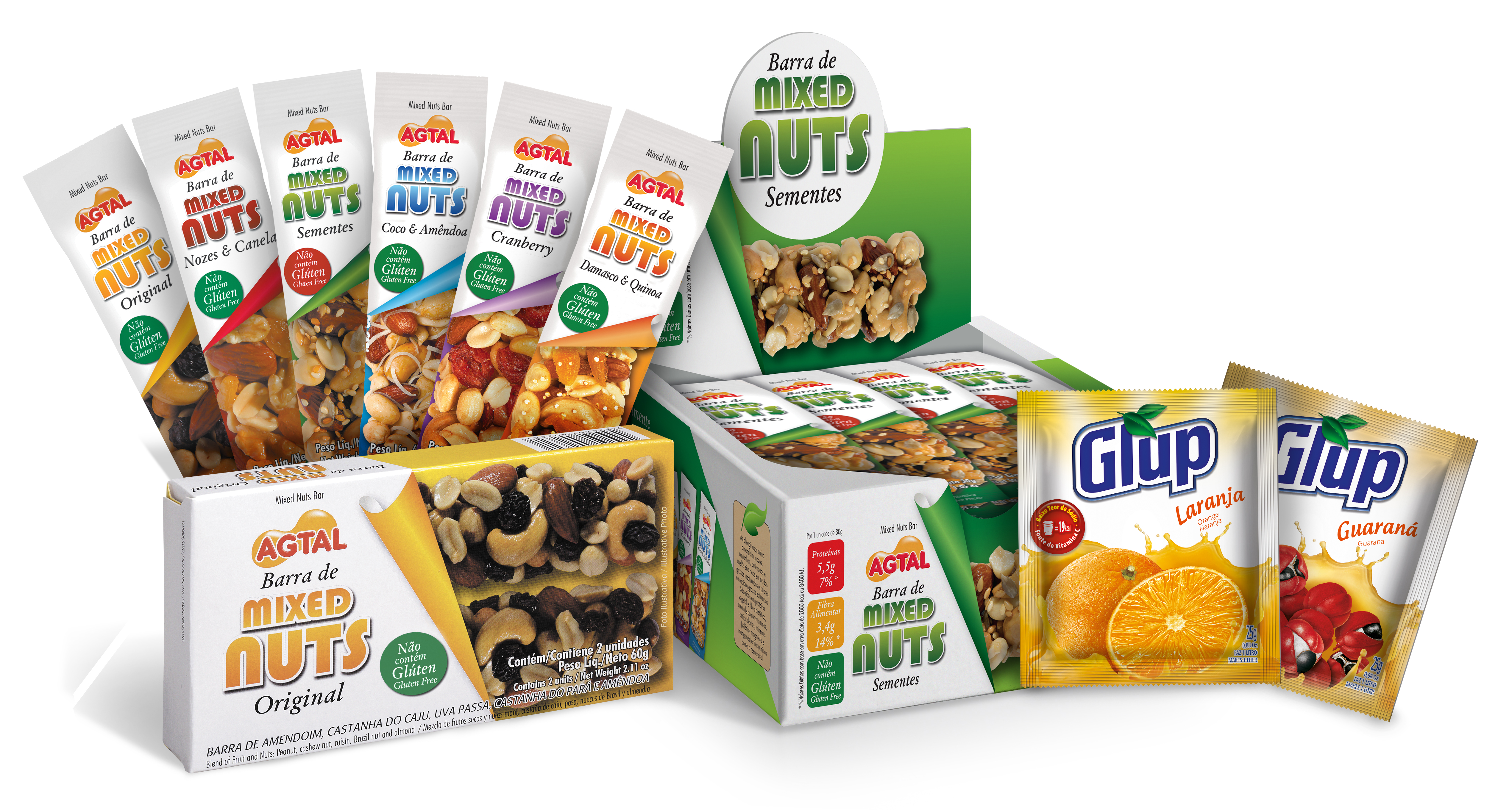 Enova Foods line of Mixed Nuts