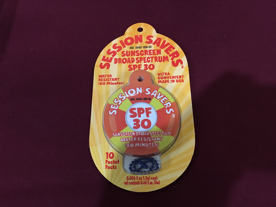 Session Savers Sunscreen Product Image