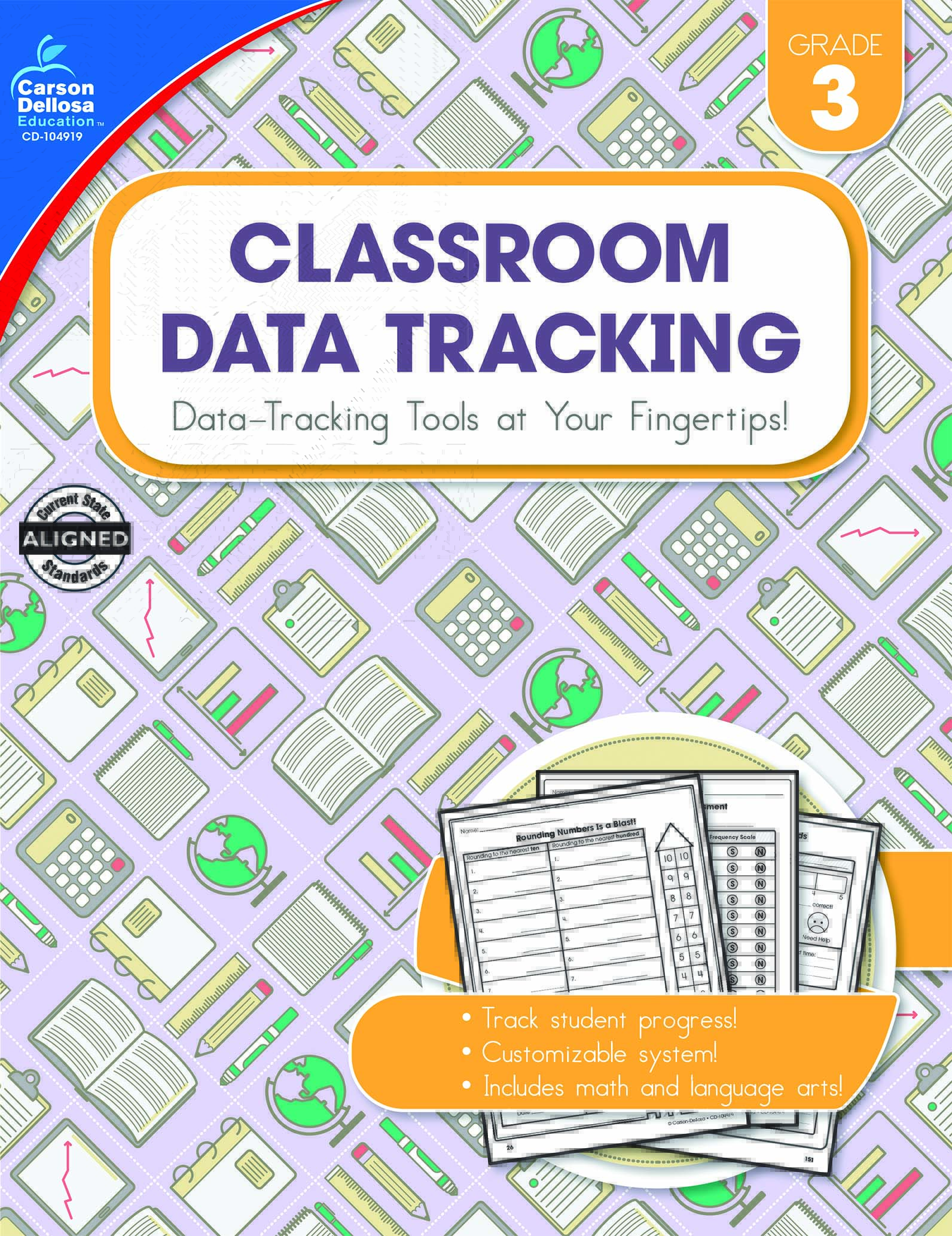 Classroom Data Tracking titles by Carson-Dellosa Publishing