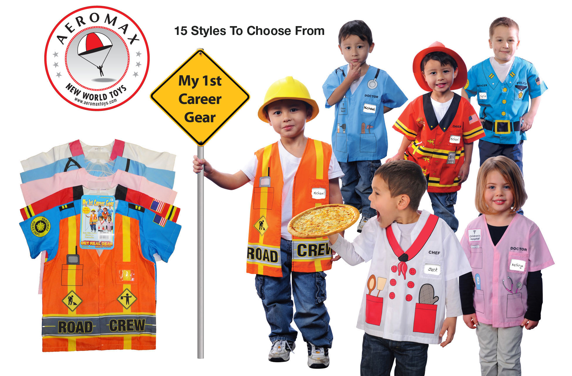 My 1st Career Gear from Aeromax. 15 different styles to choose from. Ages 3-6 by Aeromax, Inc.