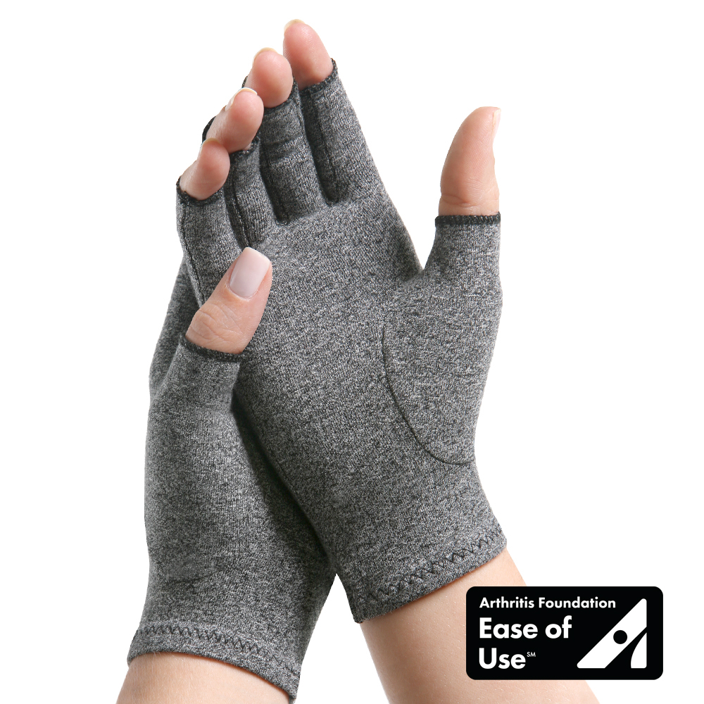 The only gloves commended by the Arthritis Foundation for their Ease of Use by Brownmed.