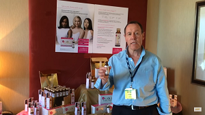 Miverva Pure Gold Collagen is an example of new delivery systems for nutritional products -- the 1.7-ounce shot includes collagen for healthier skin (see video below)