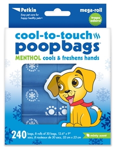 Cool-to-touch Poop Bags by Petkin Inc
