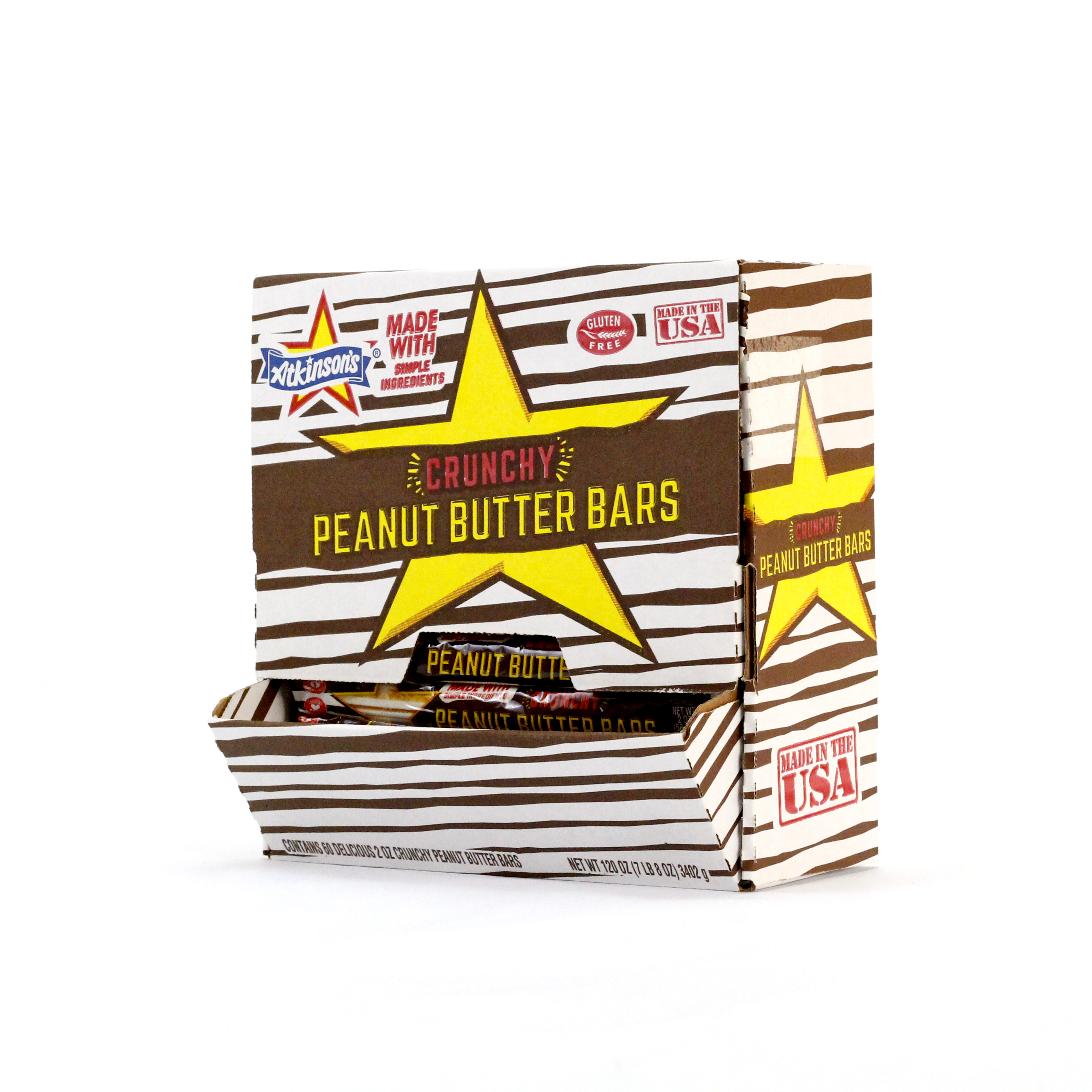 Peanut Butter Bar 2oz. Count Good by Atkinson Candy Company