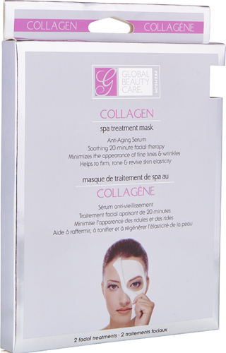 2ct Collagen Spa Treatment Mask by Global Beauty Care