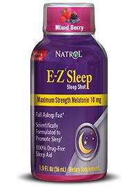 Melatonin liquid shot to relax & fall asleep fast by Natrol LLC