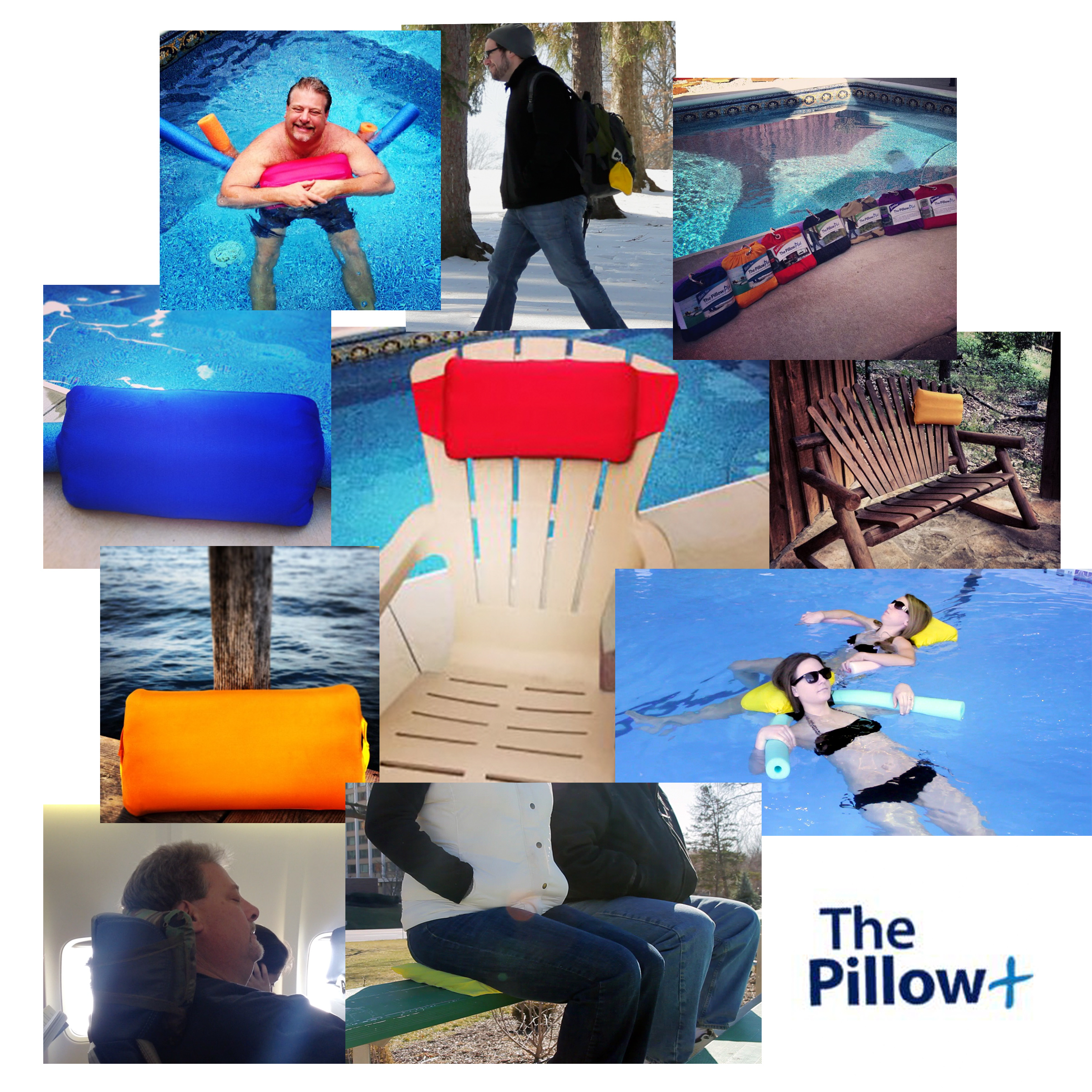 The most versatile pillow you will ever need by The Pillow+