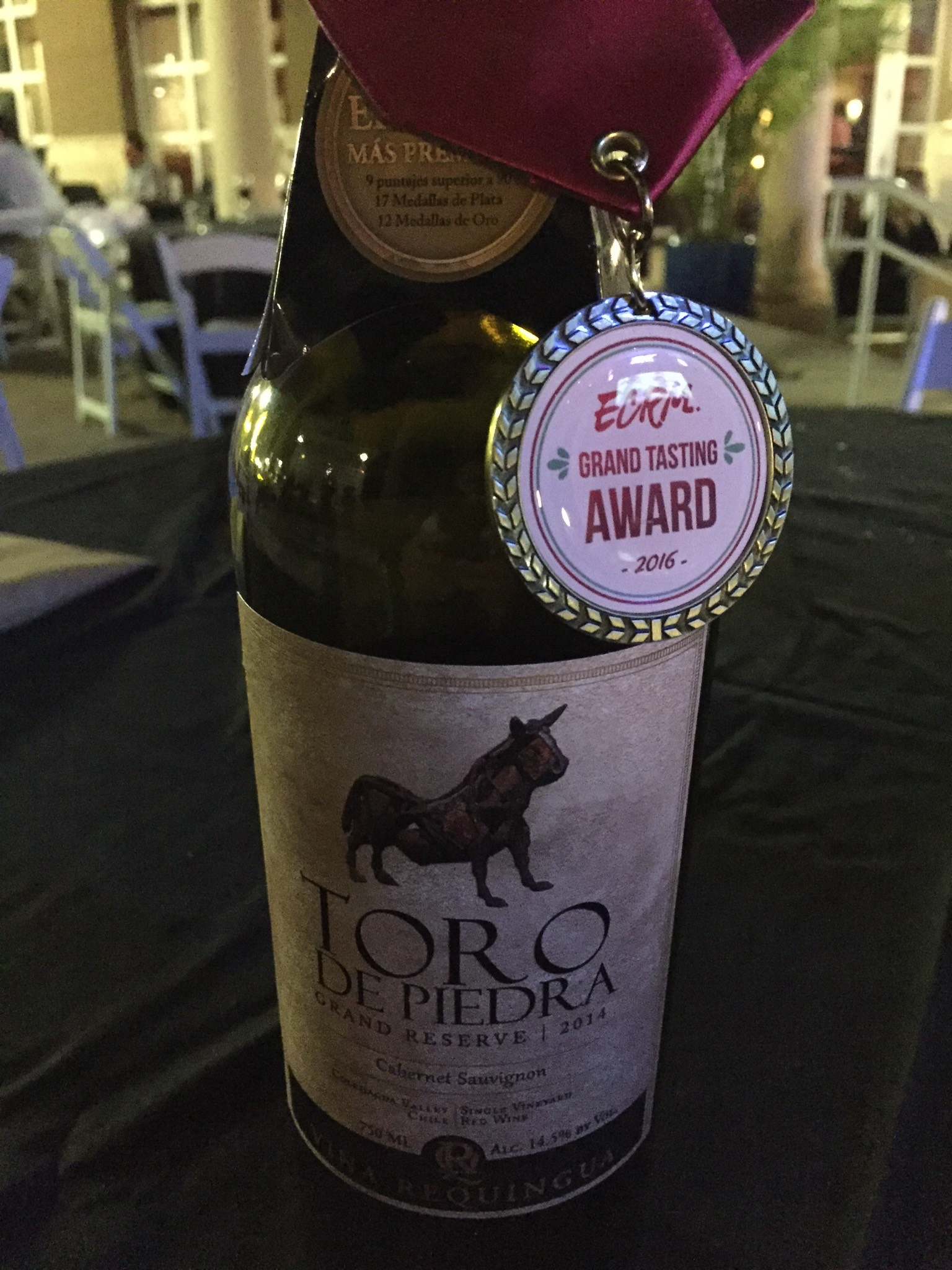 Puerto Viejo Wines LLC won the Grand Tasting Gold Medal for the Wine Category
