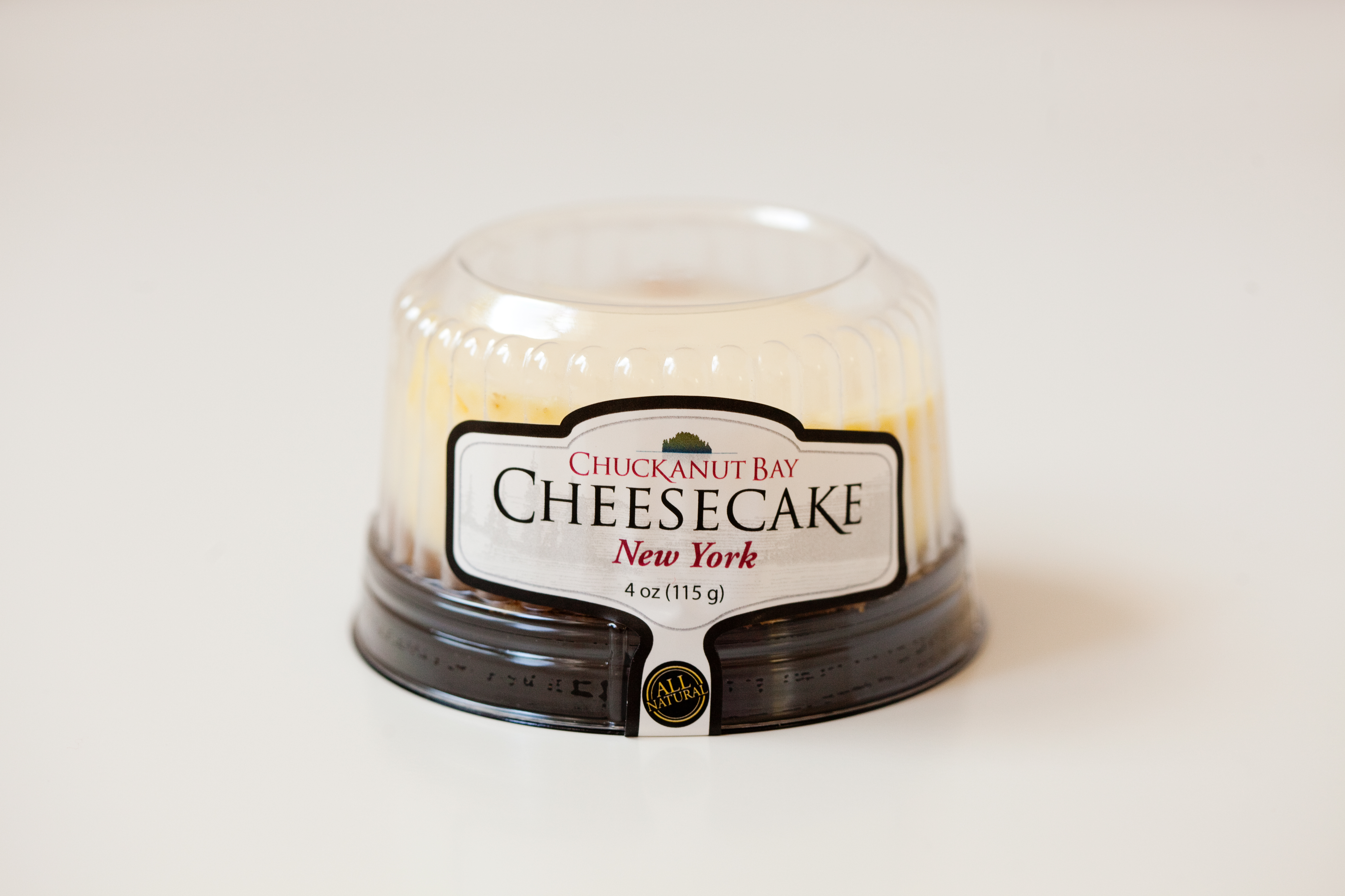 Chuckanut Bay 4 oz New York Cheesecake by Chuckanut Bay Foods