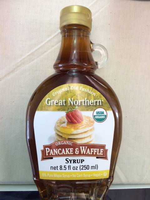 100% ORGANIC Pancake-Waffle Syrup...NO ADDITIVES.  Now Available in 12/8.5 Glass by L.B. Maple Treat Corporation