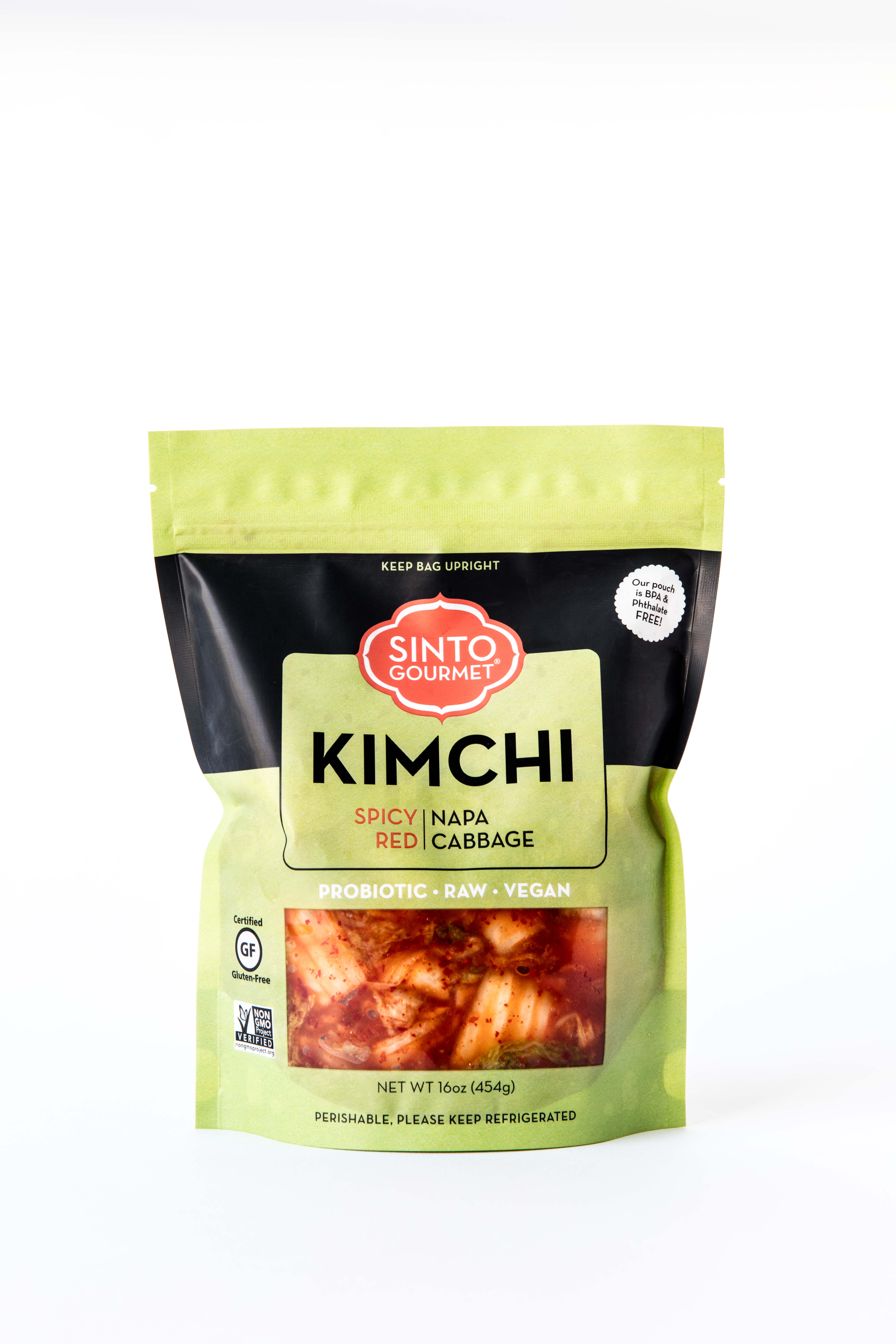 Raw and Vegan Authentic Kimchi by Sinto Gourmet
