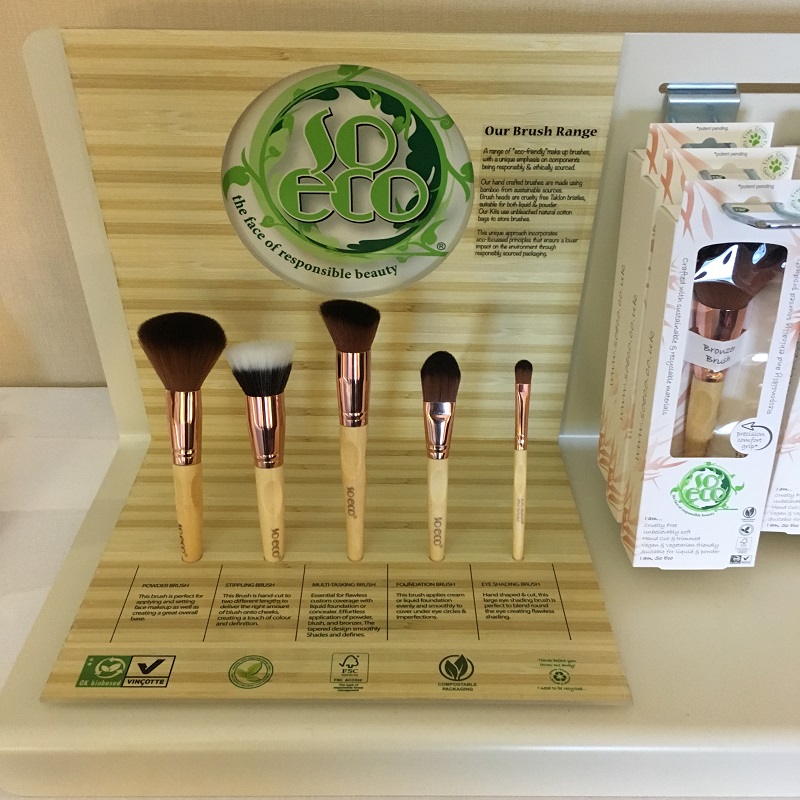Eco-friendly makeup brushes -- part of the natural beauty trend