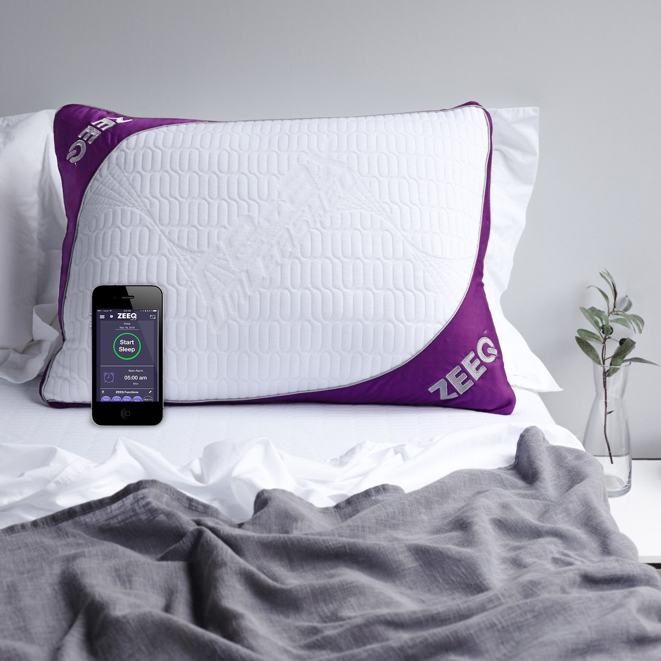 Rem-Fit's ZEEQ Smart Pillow